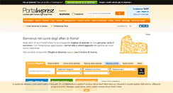 Desktop Screenshot of portaimprese.it
